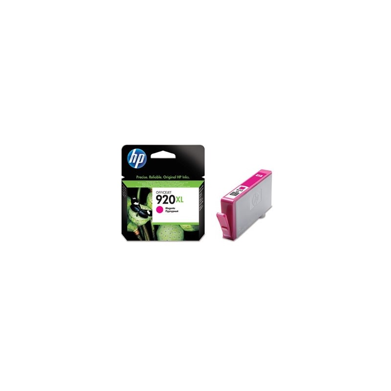 Cartucho de tinta original HP 920XL de alta capacidad magenta