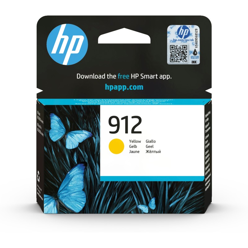 Cartucho de tinta Original HP 912 amarillo