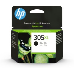 Cartucho de tinta Original HP 305XL de alta capacidad negro