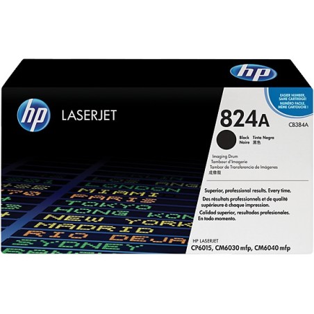 Tambor de imágenes LaserJet HP 824A negro