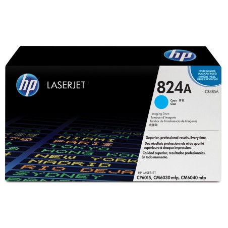 Tambor de imágenes LaserJet HP 824A cian