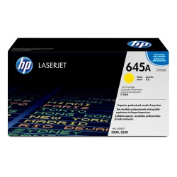 Cartucho de tóner original LaserJet HP 645A amarillo