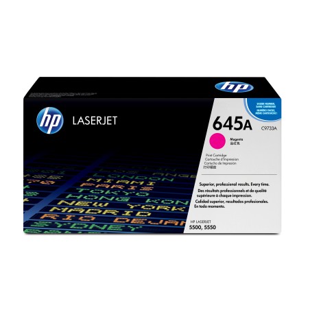 Cartucho de tóner original LaserJet HP 645A magenta