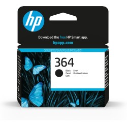 Cartucho de tinta original HP 364 negro