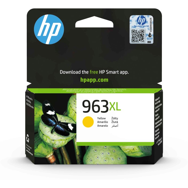 Cartucho de tinta Original HP 963XL amarillo de alta capacidad