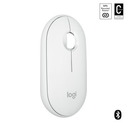 Pebble Mouse 2 M350s - TONAL WHITE - EMEA-808