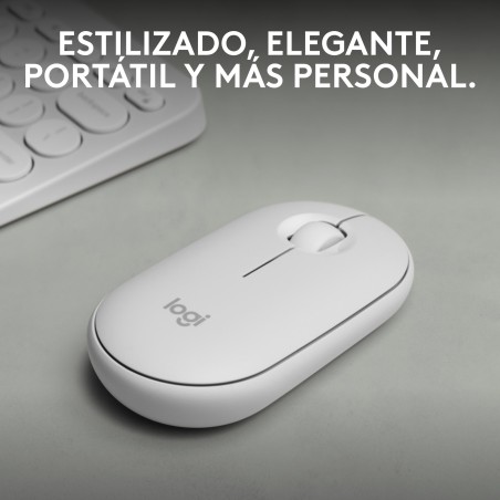 Pebble Mouse 2 M350s - TONAL WHITE - EMEA-808