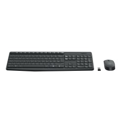 MK235 Wireless Keyboard and Mouse Combo - GREY - FRA - CENTRAL-419