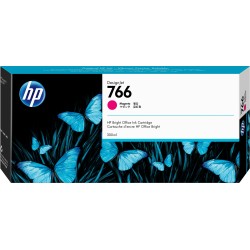 Cartucho de tinta magenta HP 766 de 300ml