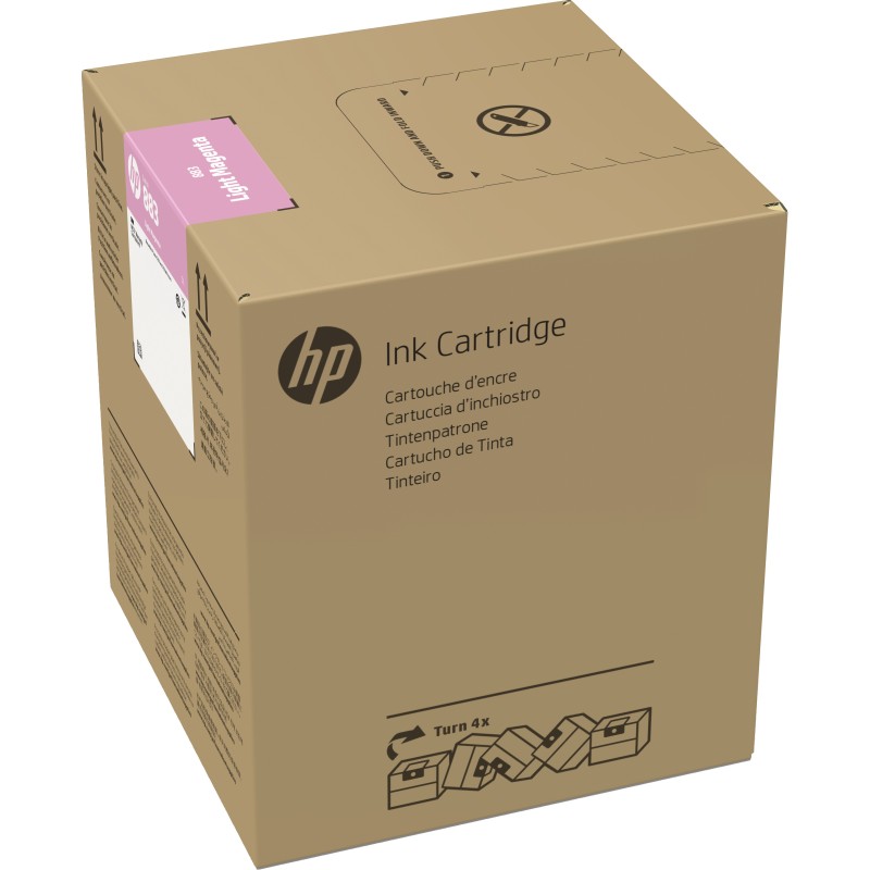 Cartucho de tinta magenta claro Latex HP 883 de 5 litros