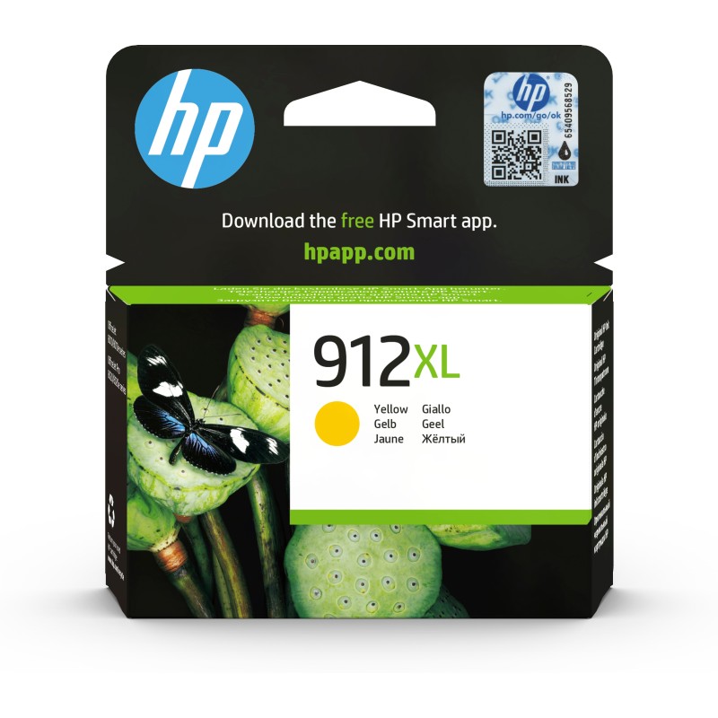 Cartucho de tinta Original HP 912XL amarillo de alta capacidad