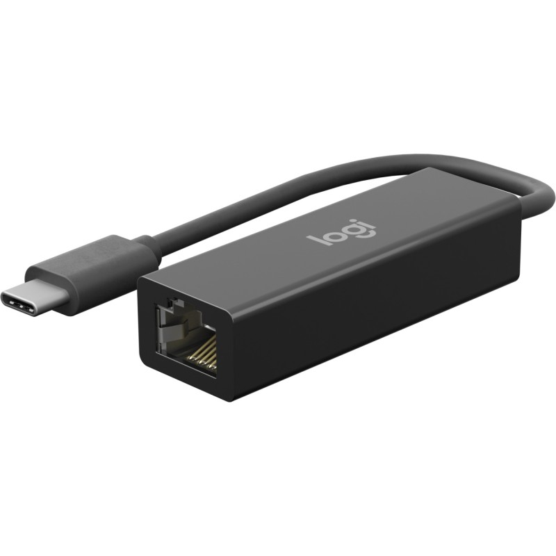 Logi USB-C-to-Ethernet Adapter - GRAPHITE - WW-9004