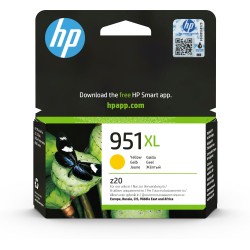 Cartucho de tinta original HP 951XL de alta capacidad amarillo