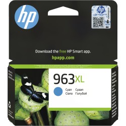 Cartucho de tinta Original HP 963XL cian de alta capacidad