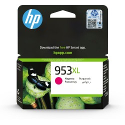 Cartucho de tinta Original HP 953XL de alto rendimiento magenta