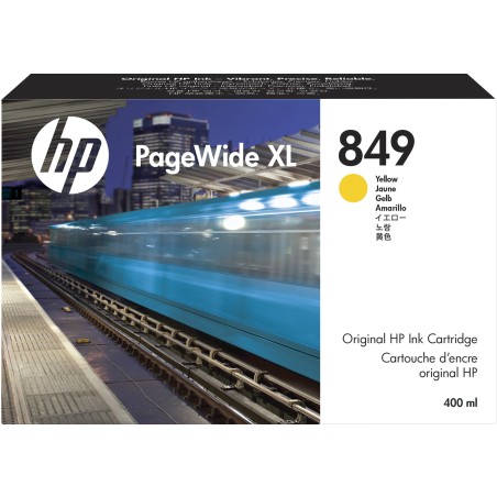 Cartucho de tinta HP PageWide 849 XL amarillo de 400 ml