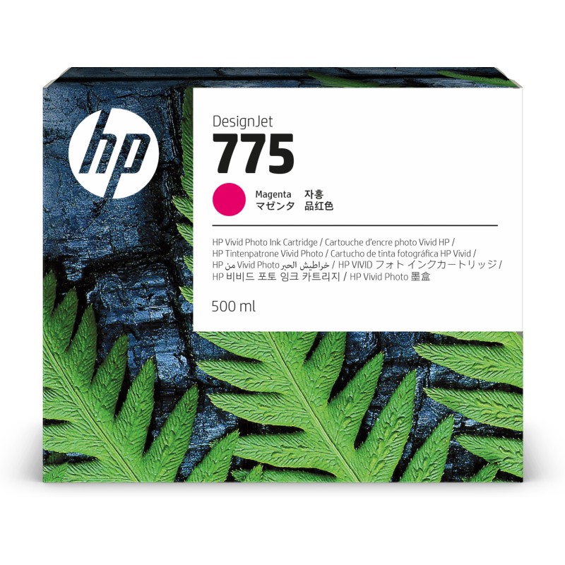 Cartucho de tinta HP 775 magenta de 500 ml