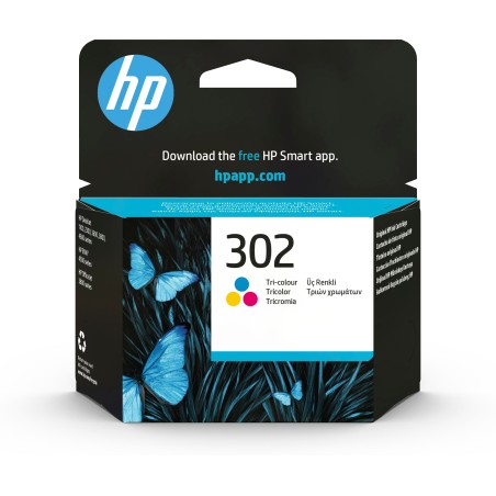 Cartucho de tinta original HP 302 tricolor