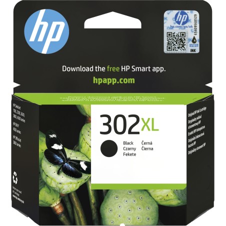 Cartucho de tinta original HP 302XL de alta capacidad negro