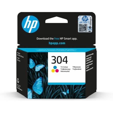 Cartucho de tinta Original HP 304 tricolor