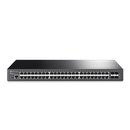 Switch administrado L2+ JetStream de 24 puertos Gigabit PoE+ y 4 puertos 10GE SFP+