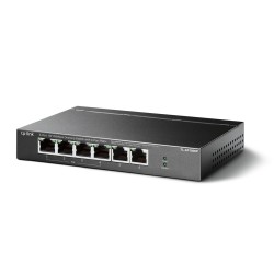 Switch de escritorio de 6 puertos a 10 100 Mbps con 4 puertos PoE+