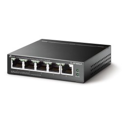 Switch de escritorio de 5 puertos a 10 100 Mbps con PoE en 4 puertos