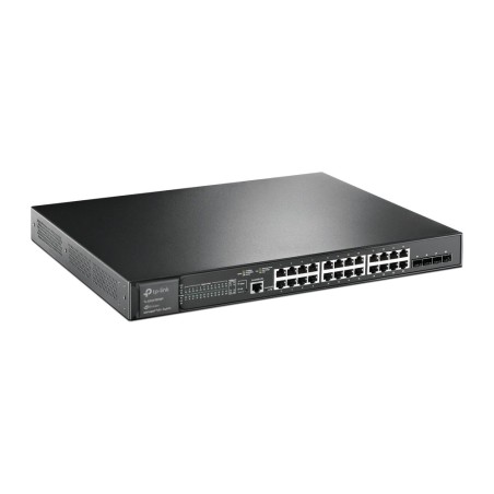 Switch administrado L2+ JetStream de 24 puertos Gigabit PoE+ y 4 puertos 10GE SFP+