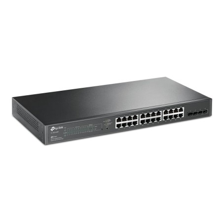 Switch Smart Gigabit JetStream de 24 puertos PoE+ y 4 ranuras SFP