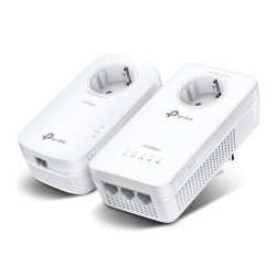 KIT PLC Wi-Fi AC Gigabit AV1300 con enchufe incorporado