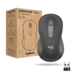 Logitech Signature M650 L Wireless Mouse for Business - GRAPHITE - EMEA-808