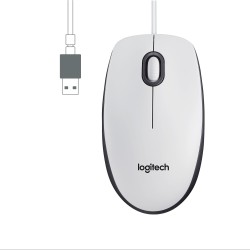 Logitech® Mouse M100 - WHITE - EMEA28i-935