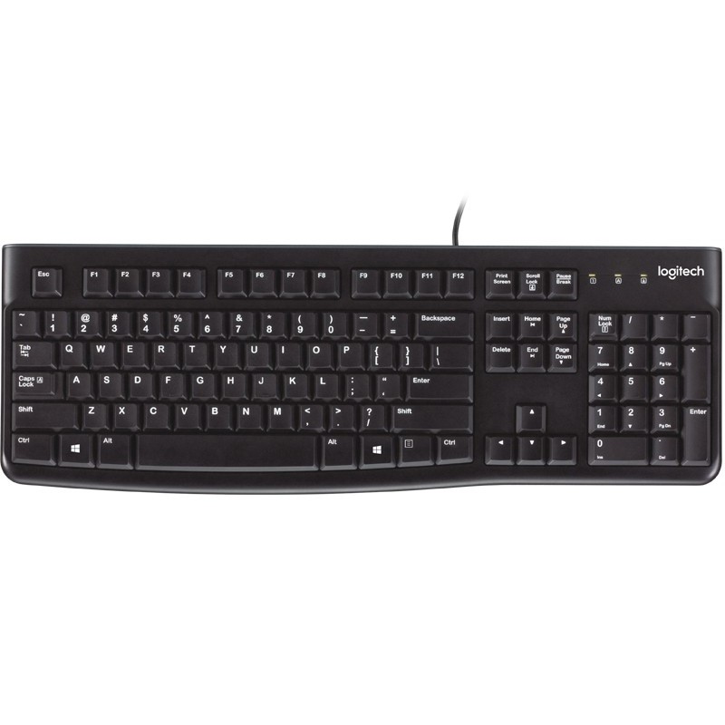 Logitech® Keyboard K120 for Business - BLK - HRV-SLV - EMEA28-935