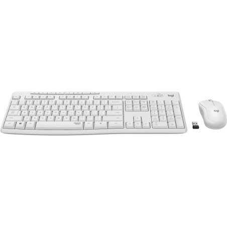 MK295 Silent Wireless Combo - OFF WHITE - UK - INTNL-973