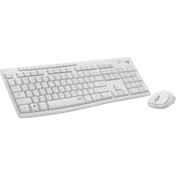 MK295 Silent Wireless Combo - OFF WHITE - UK - INTNL-973