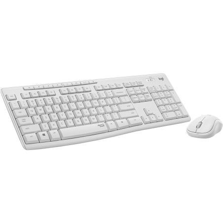 MK295 Silent Wireless Combo - OFF WHITE - UK - INTNL-973