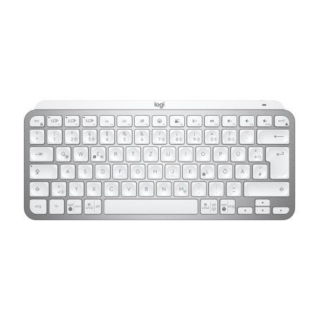 Logitech MX Keys Mini For Business - PALE GREY - DEU - CENTRAL-419