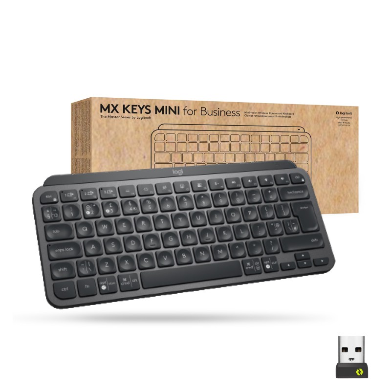 Logitech MX Keys Mini For Business - GRAPHITE - US INT'L - INTNL-973