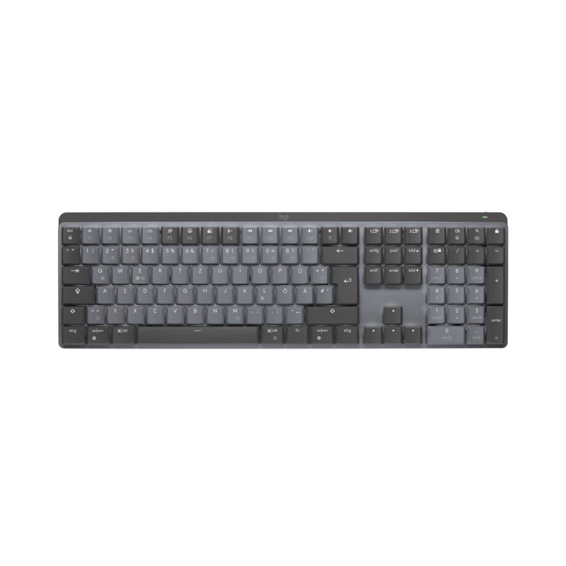 Logitech MX Mechanical Wireless Illuminated Performance Keyboard - GRAPHITE - DEU - CENTRAL-419