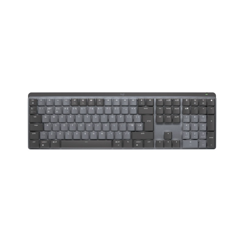 Logitech MX Mechanical Wireless Illuminated Performance Keyboard - GRAPHITE - UK - EMEA28-935