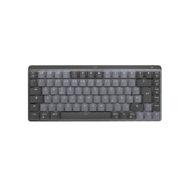 Logitech MX Mechanical Mini Minimalist Wireless Illuminated Keyboard - GRAPHITE - DEU - CENTRAL-419