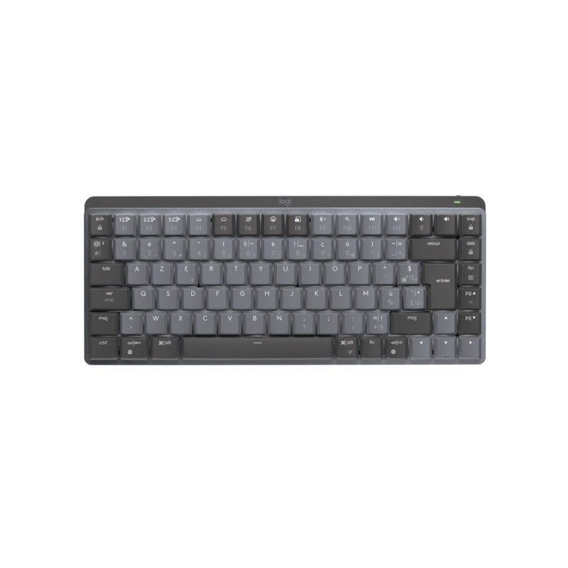 Logitech MX Mechanical Mini Minimalist Wireless Illuminated Keyboard - GRAPHITE - FRA - CENTRAL-419