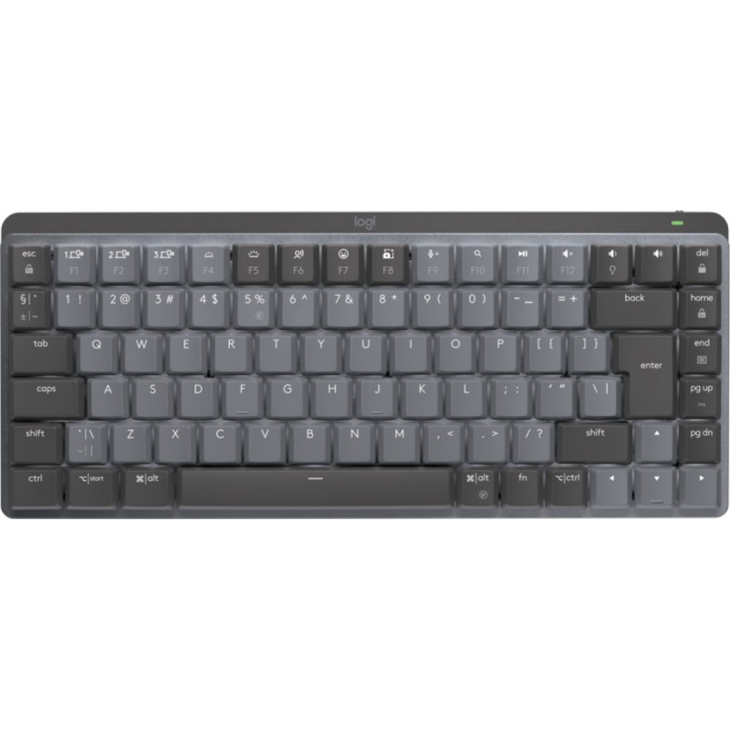 Logitech MX Mechanical Mini Minimalist Wireless Illuminated Keyboard - GRAPHITE - US INT'L - EMEA28-