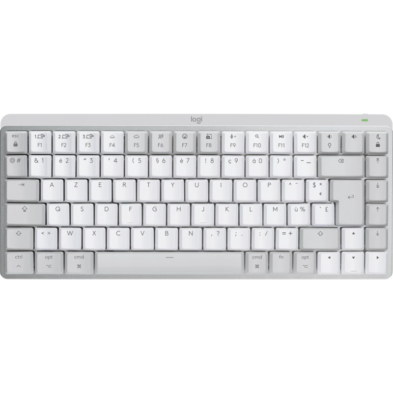 Logitech MX Mechanical Mini for Mac Minimalist Wireless Illuminated Keyboard - PALE GREY FRA EMEA28