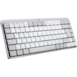 Logitech MX Mechanical Mini for Mac Minimalist Wireless Illuminated Keyboard - PALE GREY UK EMEA28