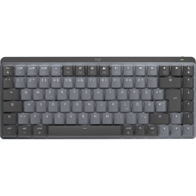 Logitech MX Mechanical Mini for Mac Minimalist Wireless Illuminated Keyboard - SPACE GREY DEU EMEA