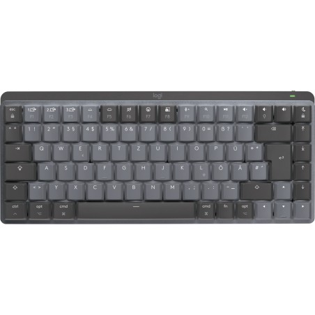 Logitech MX Mechanical Mini for Mac Minimalist Wireless Illuminated Keyboard - SPACE GREY DEU EMEA