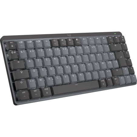 Logitech MX Mechanical Mini for Mac Minimalist Wireless Illuminated Keyboard - SPACE GREY FRA EMEA