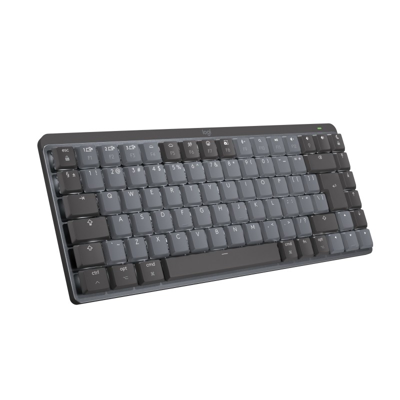 Logitech MX Mechanical Mini for Mac Minimalist Wireless Illuminated Keyboard SPACE GREY US INT'L