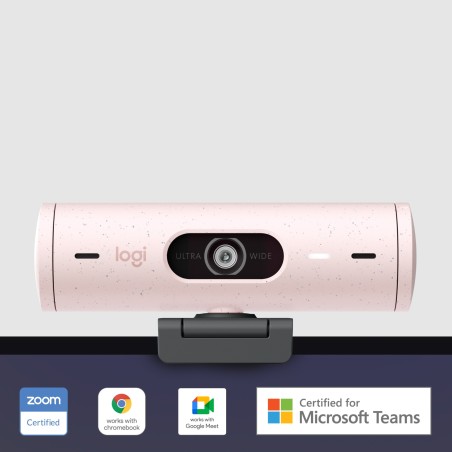 Logitech Brio 500 Full HD Webcam - ROSE - EMEA28-935